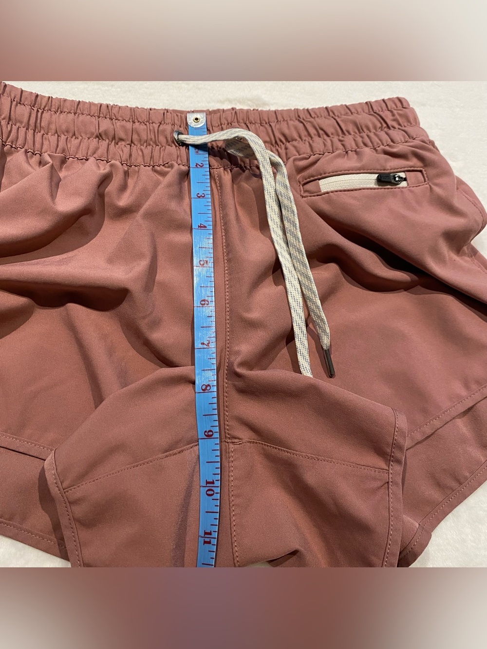 (XS) Vuori Clementine 2.0 Short 2.5" Dusty Rose Pink Marsala Extra Small Gym - Picture 5 of 13